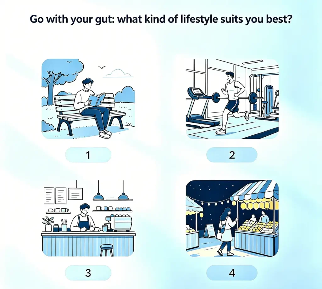 Go with your gut: what kind of lifestyle suits you best?