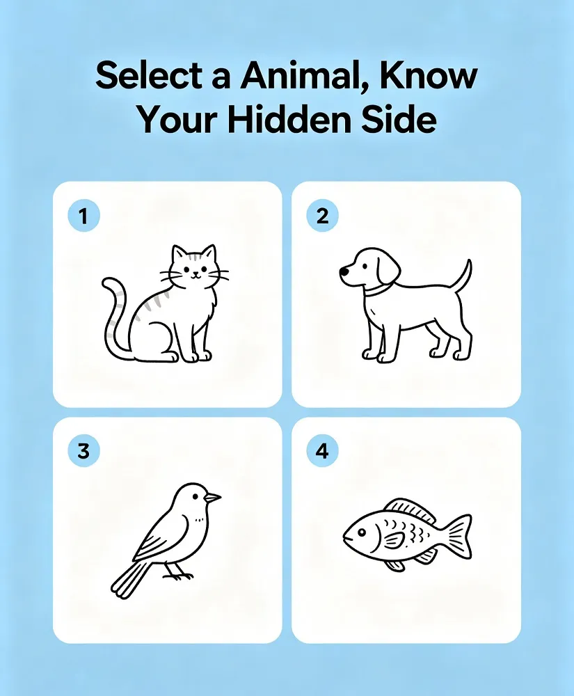Pick an Animal, Reveal Your Secret Self