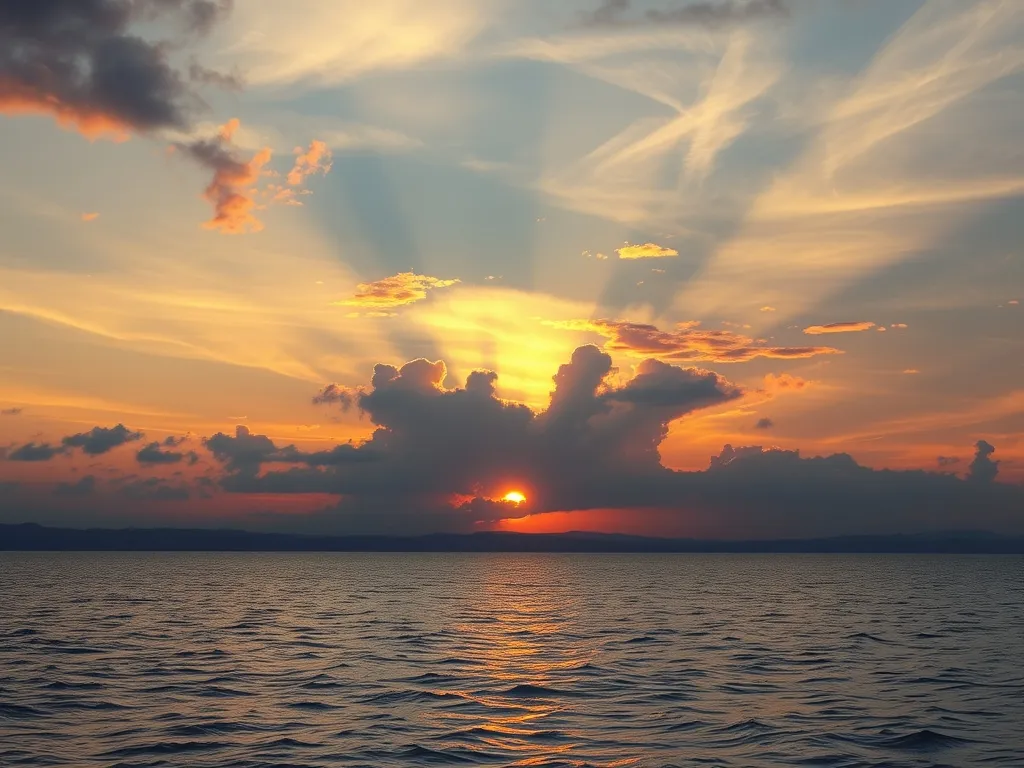 Sunset heals all inner troubles