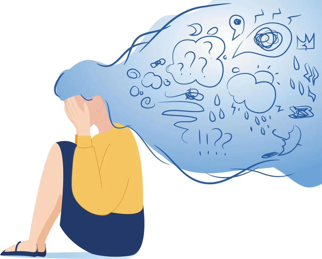 anxiety attack after breakup