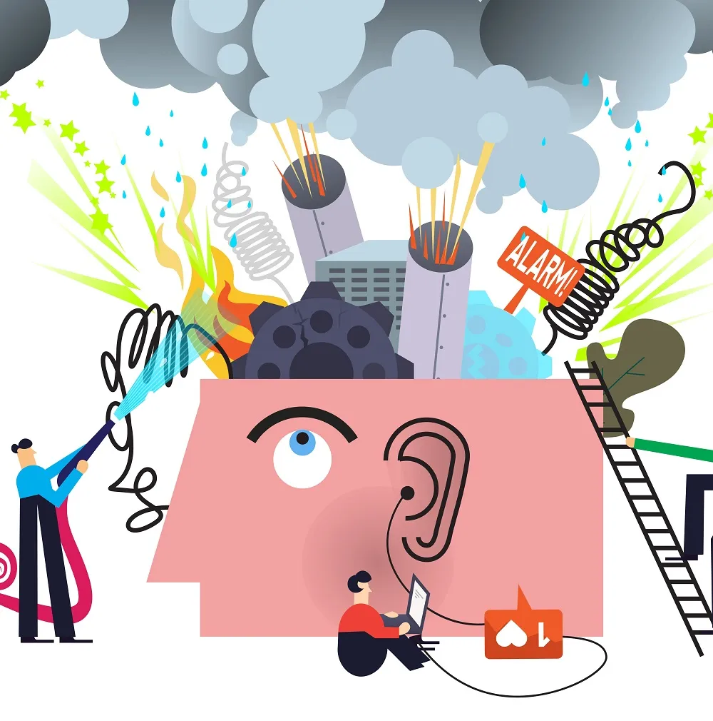 anxiety attack after breakup