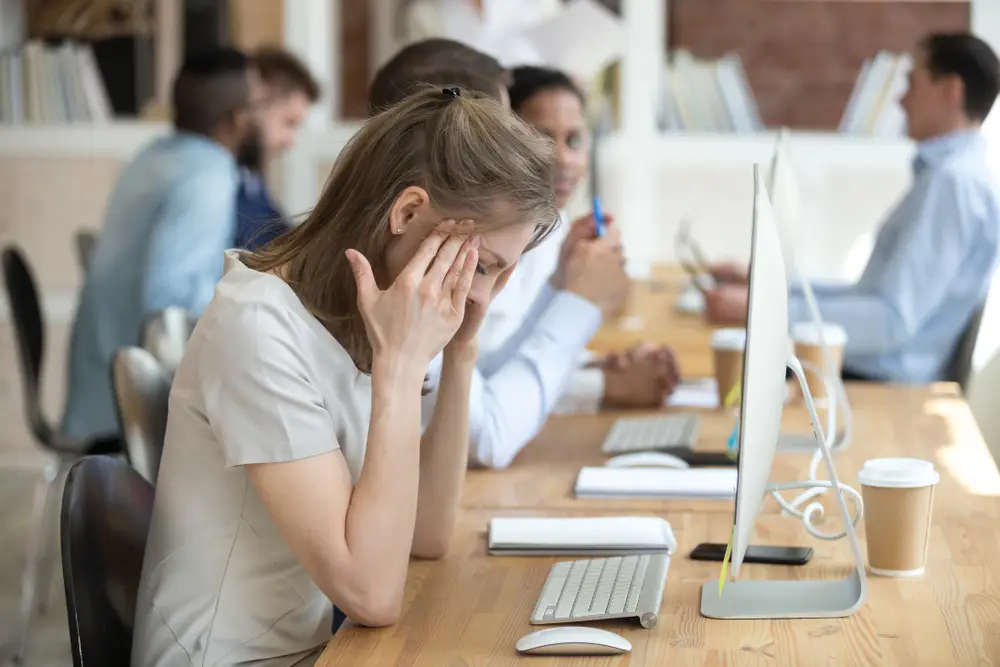 how to calm work anxiety